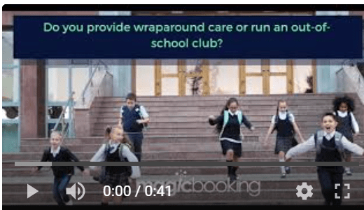 SHORT VIDEO TO PROMOTE MAGICBOOKING'S OUT-OF-SCHOOL CLUB SOLUTION